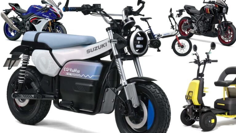 eバンバン、スズライド2、e-POも進化! スズキがジャパンモビリティショー出品概要を発表