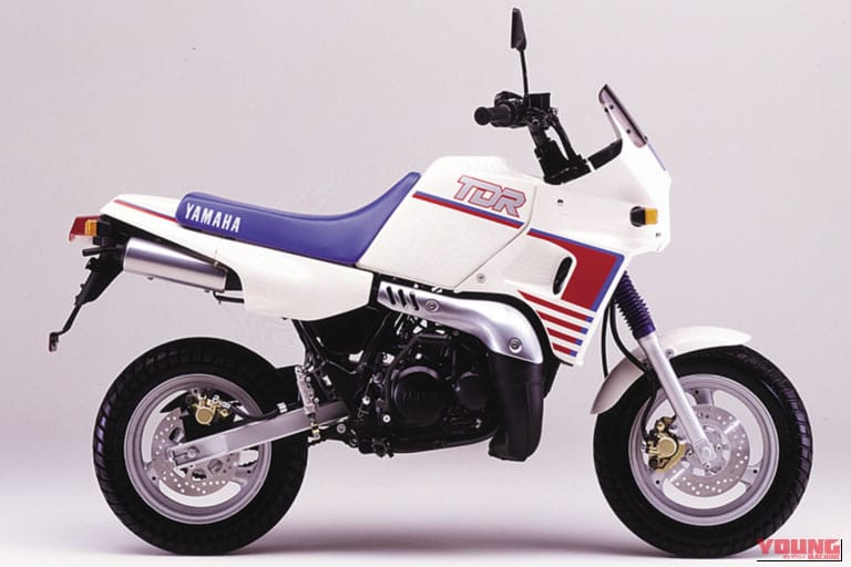 1988 YAMAHA TDR50｜【ゼロハン伝説】昭和を彩った懐かしの50ccバイク15選｜RZ50、NSR50からGAGまで