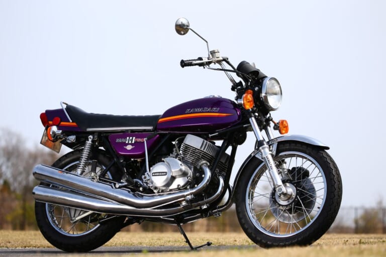 1969 KAWASAKI 750-SS MACH IV|世界最速を目指したカワサキ車の原点:カワサキMACH III / IV【1969~1975】