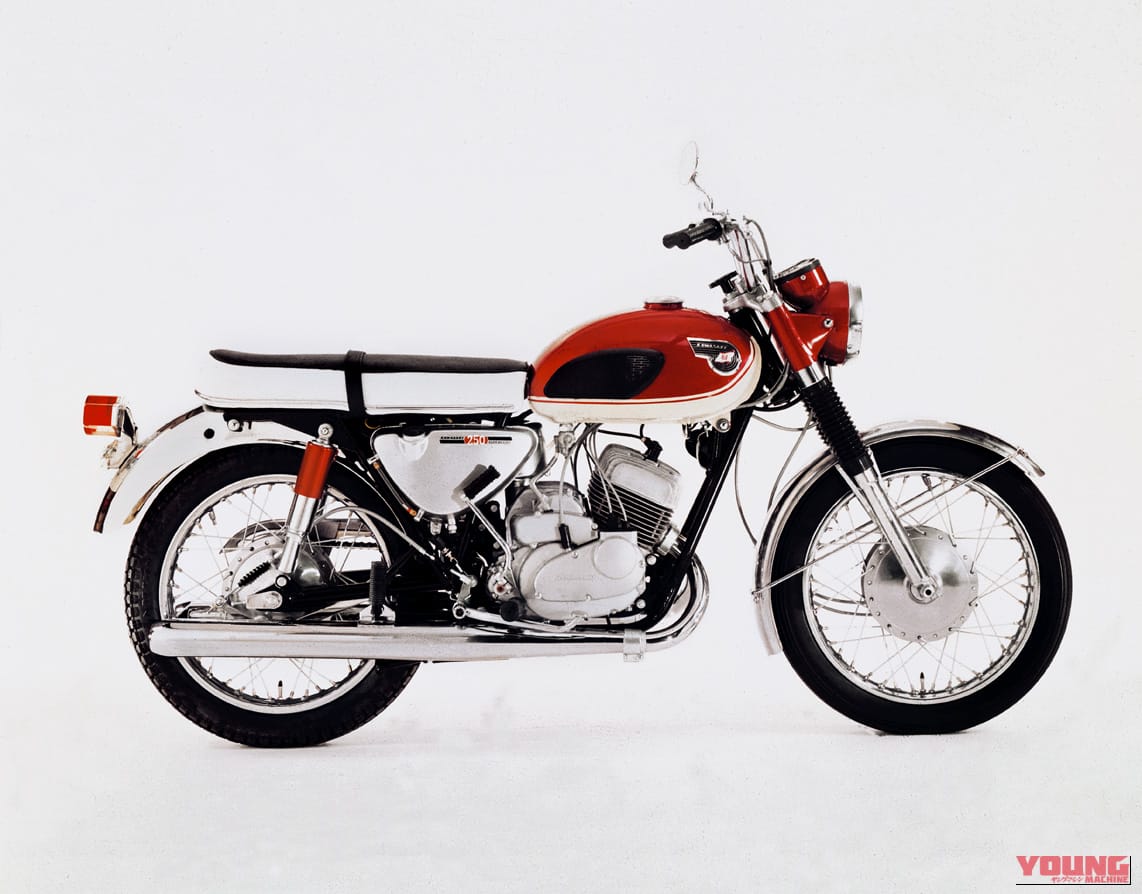 KAWASAKI 250A1 SAMURAI｜カワサキMACH III / IV【1969～1975】開発史：事業撤退の検討から存続、そして成功へ