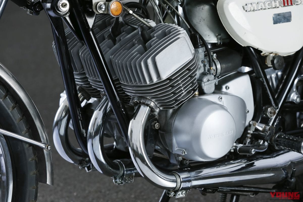 |排気量拡大で王座を維持:カワサキMACH III / IV【1969~1975】各部解説