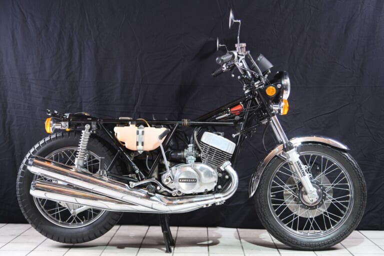 KAWASAKI 750-SS MACH IV|排気量拡大で王座を維持:カワサキMACH III / IV【1969~1975】各部解説