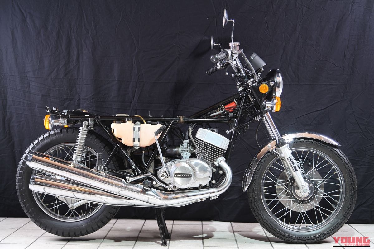 KAWASAKI 750-SS MACH IV|排気量拡大で王座を維持:カワサキMACH III / IV【1969~1975】各部解説