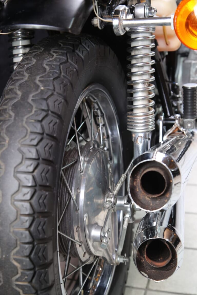 KAWASAKI 750-SS MACH IV｜排気量拡大で王座を維持：カワサキMACH III / IV【1969～1975】各部解説
