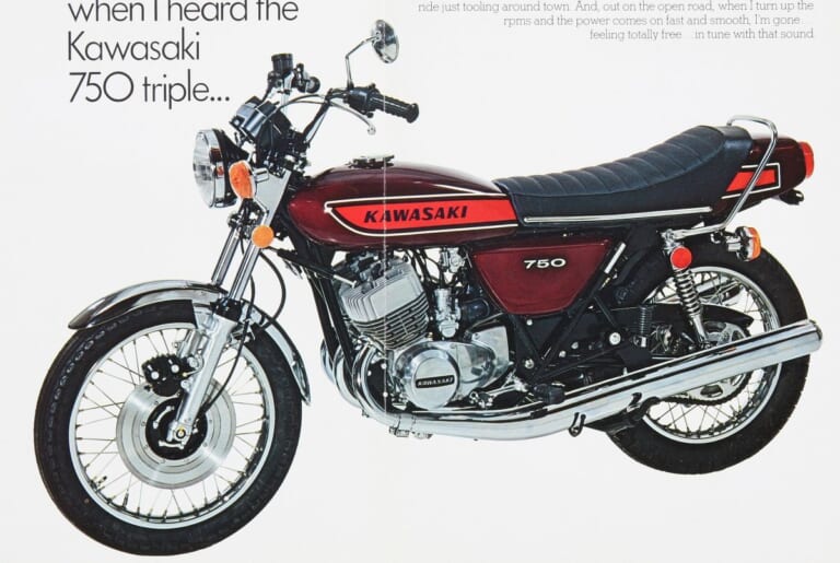 KAWASAKI 750-SS MACH IV｜カワサキMACHシリーズ【1969～1975】：鮮烈な印象を放った名2スト車の系譜