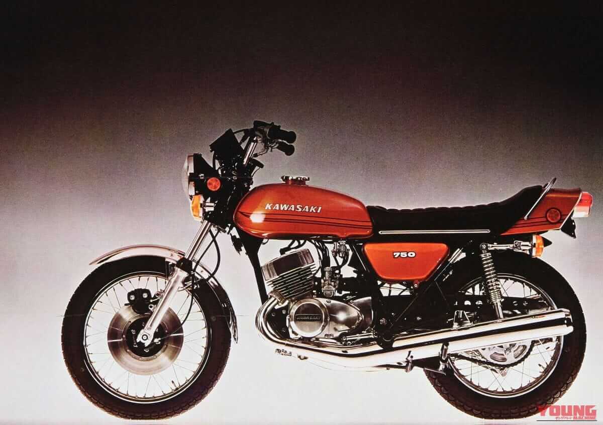 KAWASAKI 750-SS MACH IV|カワサキMACHシリーズ【1969~1975】:鮮烈な印象を放った名2スト車の系譜
