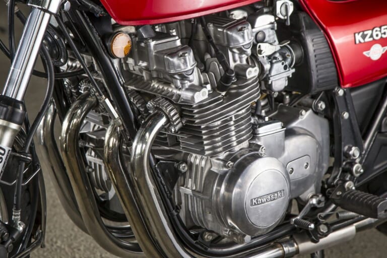 KAWASAKI Z650|カワサキ Z650【1976~1978】各部解説:Z1/2とは隔世の感がある革新の設計