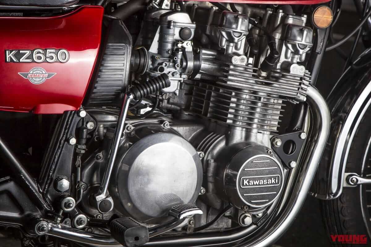 ｜カワサキ Z650【1976～1978】各部解説:Z1/2とは隔世の感がある革新の設計