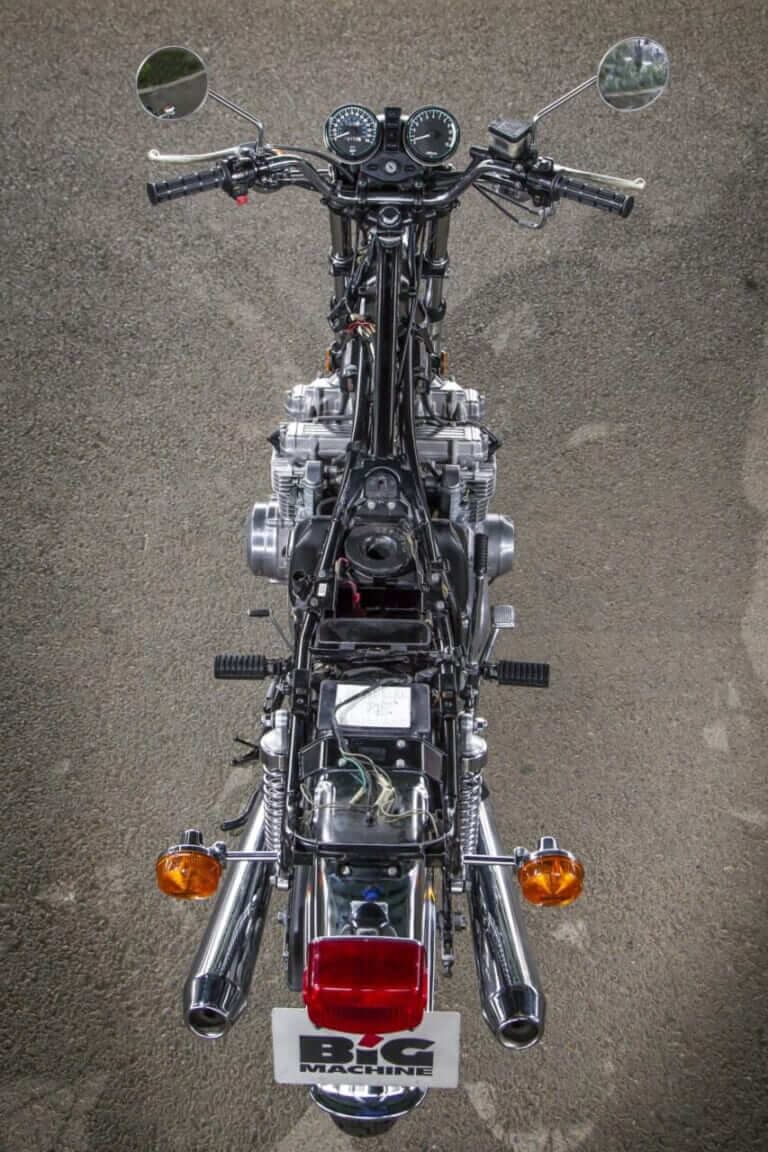 KAWASAKI Z650|カワサキ Z650【1976~1978】各部解説:Z1/2とは隔世の感がある革新の設計