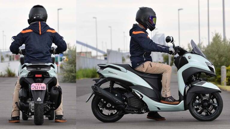 ヤマハ｜トリシティ125｜試乗インプレッション｜【異次元の安定感と制動力で街乗り最強！？】ヤマハ　トリシティ125 2025モデル試乗レポート