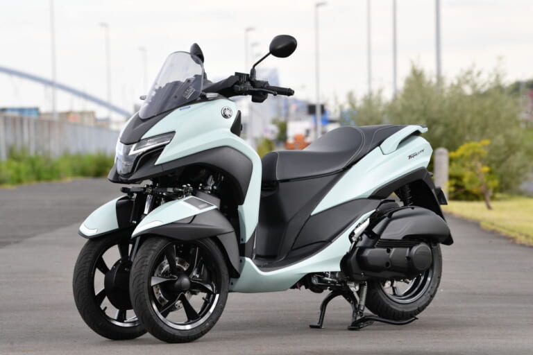 ヤマハ｜トリシティ125｜試乗インプレッション｜【異次元の安定感と制動力で街乗り最強！？】ヤマハ　トリシティ125 2025モデル試乗レポート