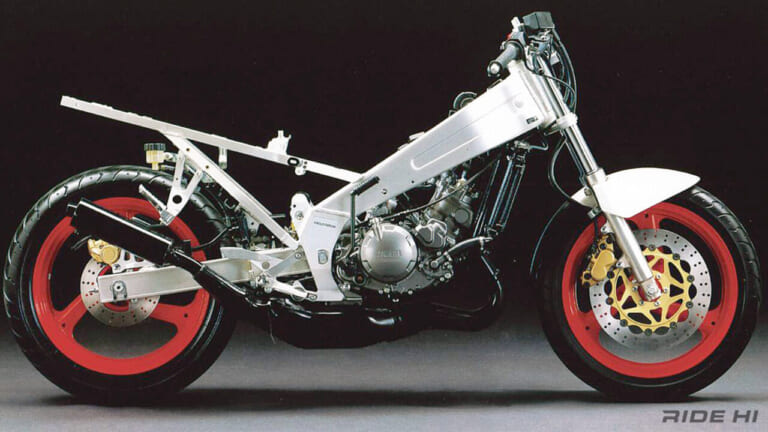 ヤマハ｜TZR250｜1985年｜ヤマハTZR250のデルタボックスフレームに込められた絶妙な剛と柔のバランスを見よ！