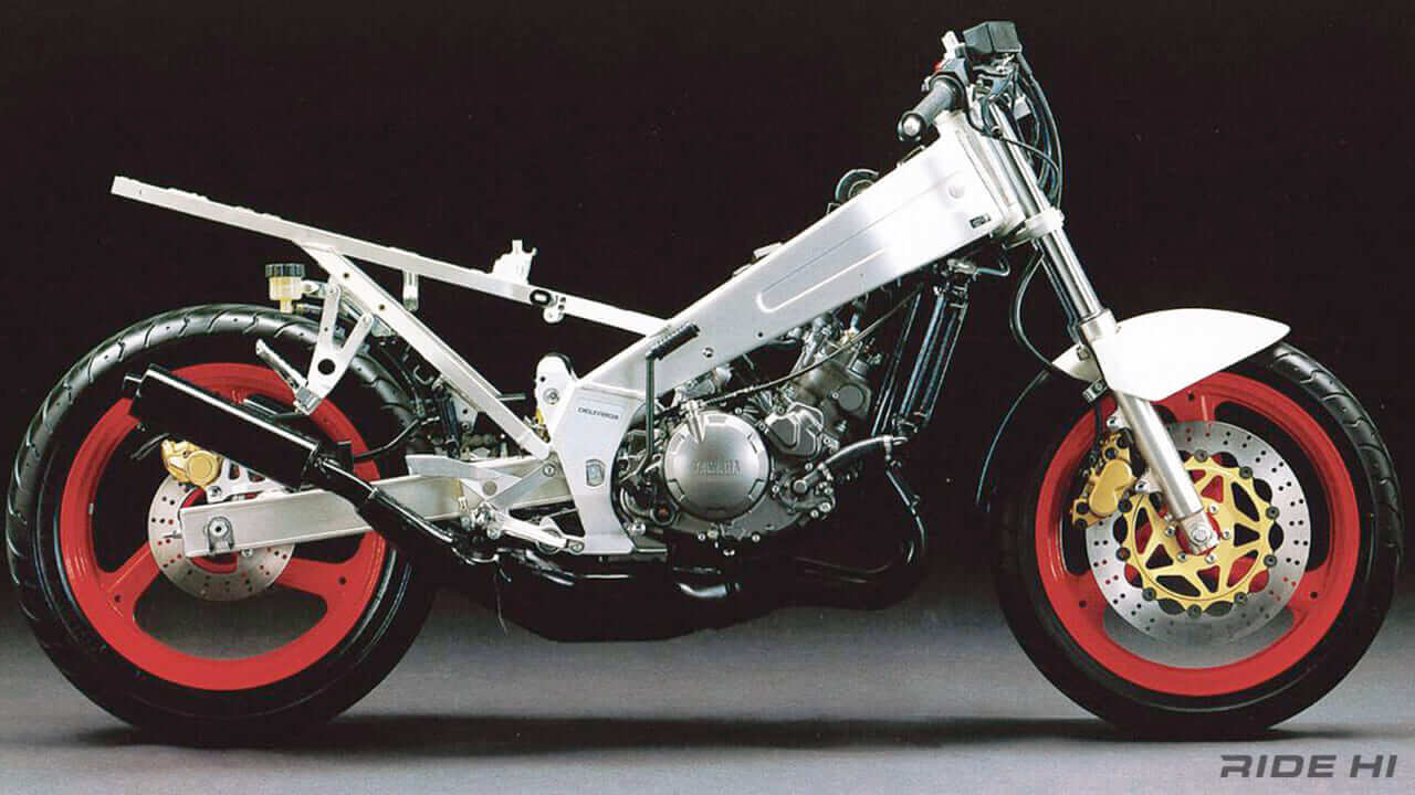 ヤマハ｜TZR250｜1985年｜ヤマハTZR250のデルタボックスフレームに込められた絶妙な剛と柔のバランスを見よ！