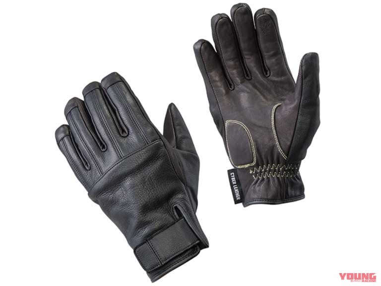 YL4005 サイバーレザーウィンターグローブ|【ワイズギア新作】秋冬バイクウェアおすすめ4選!3Wayジャケットから洗えるグローブまで徹底解説