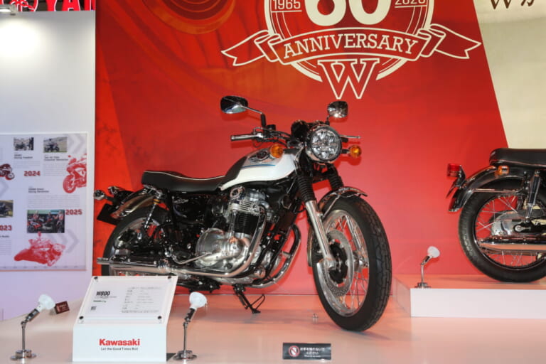 カワサキ|ジャパンモビリティショー2025|【モビショー】60周年を迎える「W」に世界初公開のニューモデル、そして次世代モビリティ…カワサキブースは実に熱かった!!