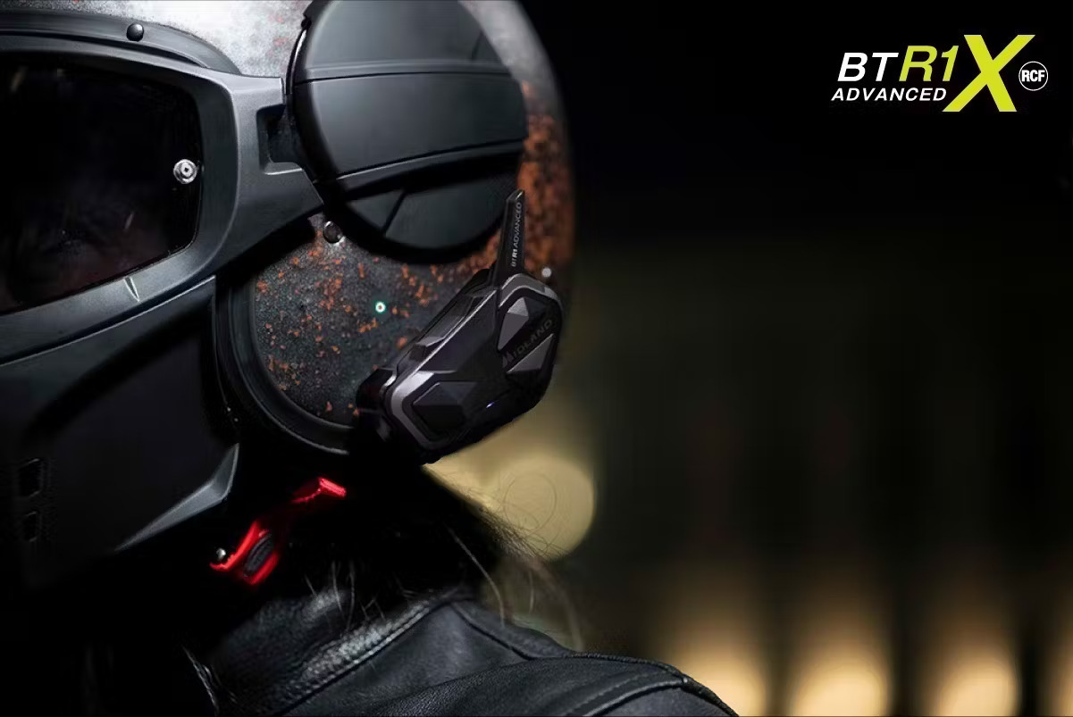 BT R1 X｜RCF立体音響が解き放つ、新次元の会話と音楽! MIDLAND 新型インカム「BT R1 X」がCampfireで先行予約開始!