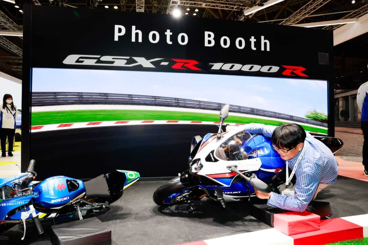 ジャパンモビリティショー|モビショーのモーターサイクルレーシングを探して──懐かしいのから最新までけっこうある!