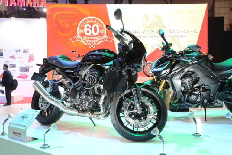 カワサキ｜ジャパンモビリティショー2025｜【モビショー】60周年を迎える「W」に世界初公開のニューモデル、そして次世代モビリティ…カワサキブースは実に熱かった!!