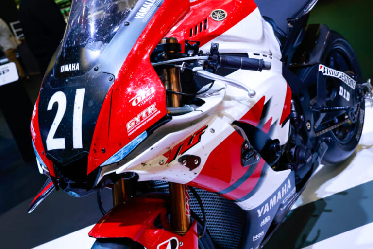 ジャパンモビリティショー｜モビショーのモーターサイクルレーシングを探して──懐かしいのから最新までけっこうある！