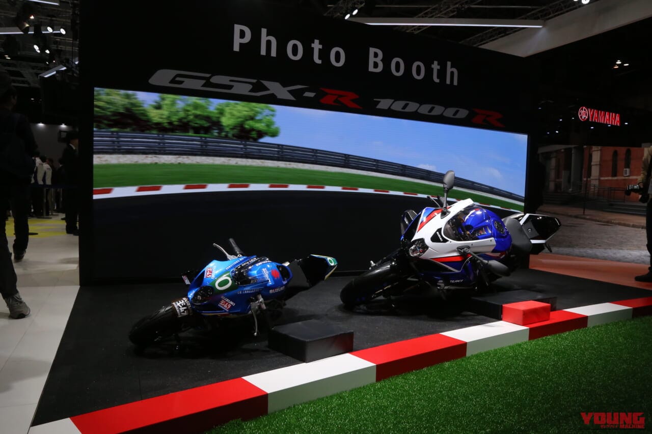 スズキ｜ジャパンモビリティショー2025｜【モビショー】スズキ(SUZUKI)「eバンバン」はじめEV＆水素バイクを展開! 「GSX-8」「GSX-R」最新モデルも