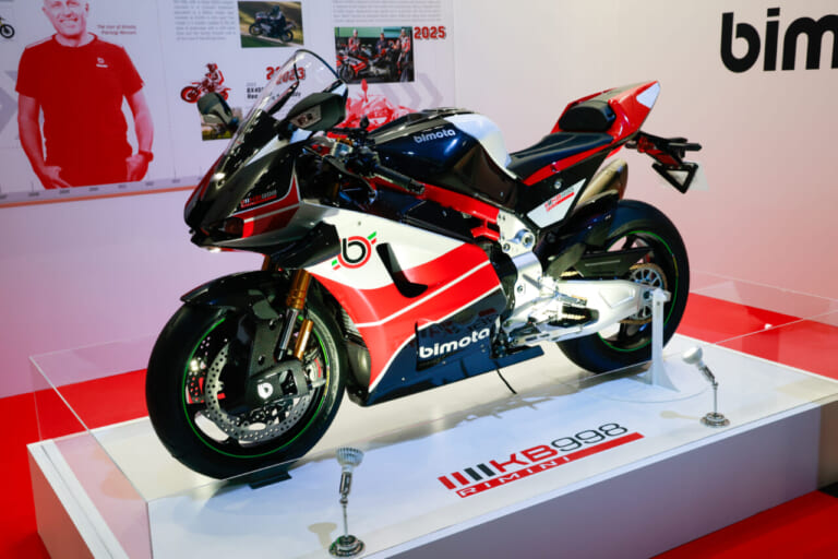 ジャパンモビリティショー｜モビショーのモーターサイクルレーシングを探して──懐かしいのから最新までけっこうある！