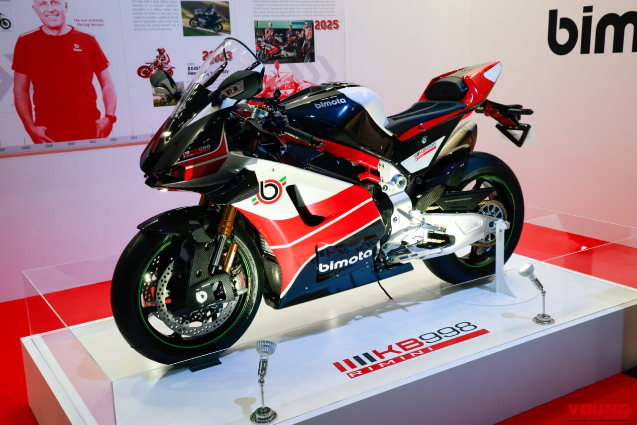 ジャパンモビリティショー｜モビショーのモーターサイクルレーシングを探して──懐かしいのから最新までけっこうある！