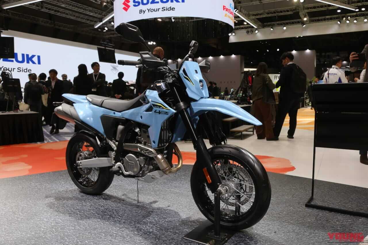 スズキ|ジャパンモビリティショー2025|【モビショー】スズキ(SUZUKI)「eバンバン」はじめEV&水素バイクを展開! 「GSX-8」「GSX-R」最新モデルも
