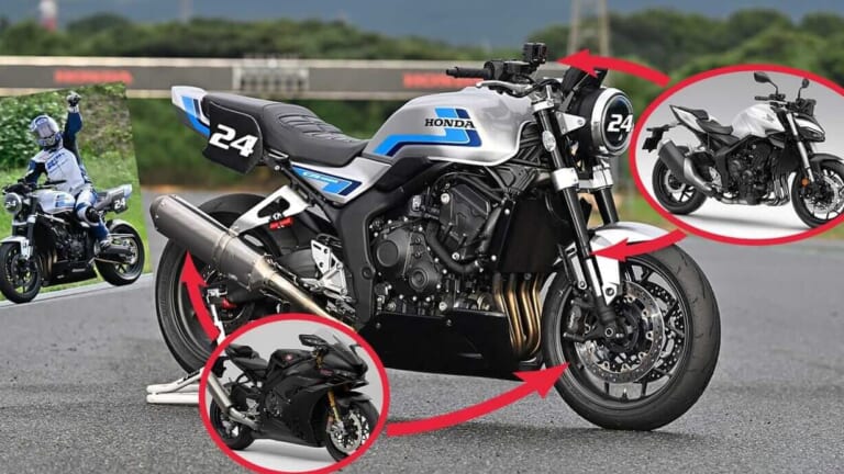 ホンダCB1000Fカスタム術:鉄馬レーサーを丸山浩が解説【CB1000ホーネットやCBR1000RR-R用パーツを流用】