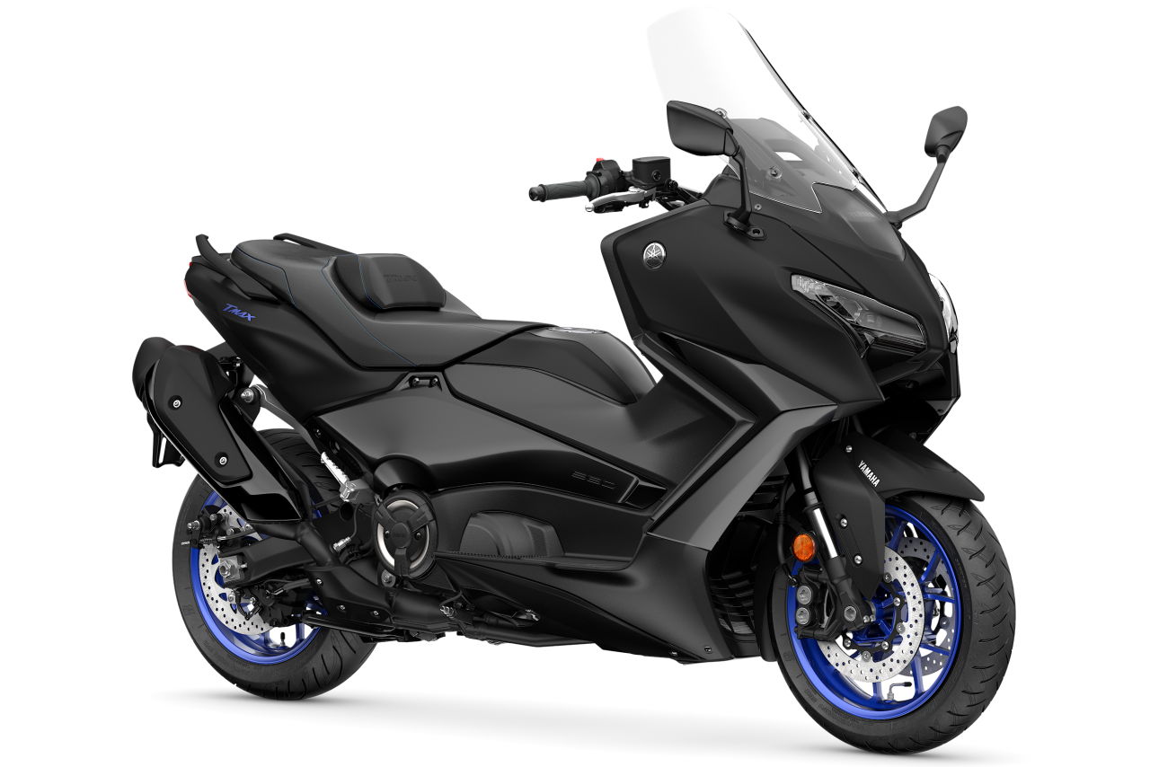 ｜ヤマハ “TMAX” 25周年記念モデル「TMAX560 25th Anniversary」爆誕！ テックマックスにもダークなメタリックグレーが登場
