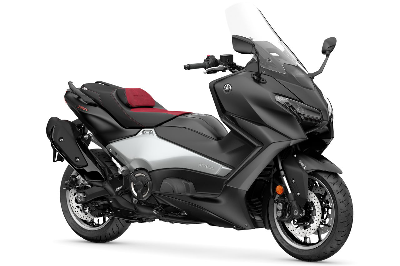 ｜ヤマハ “TMAX” 25周年記念モデル「TMAX560 25th Anniversary」爆誕！ テックマックスにもダークなメタリックグレーが登場