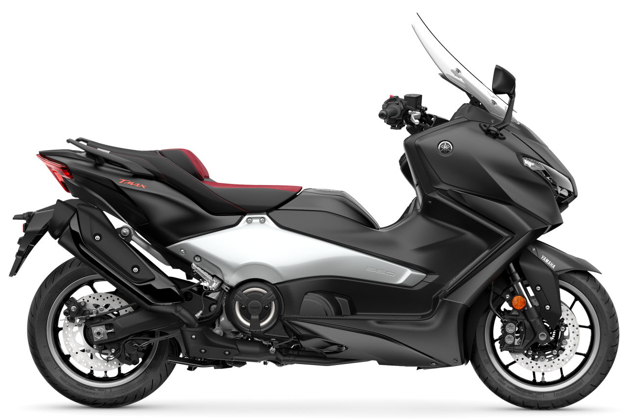 ｜ヤマハ “TMAX” 25周年記念モデル「TMAX560 25th Anniversary」爆誕！ テックマックスにもダークなメタリックグレーが登場