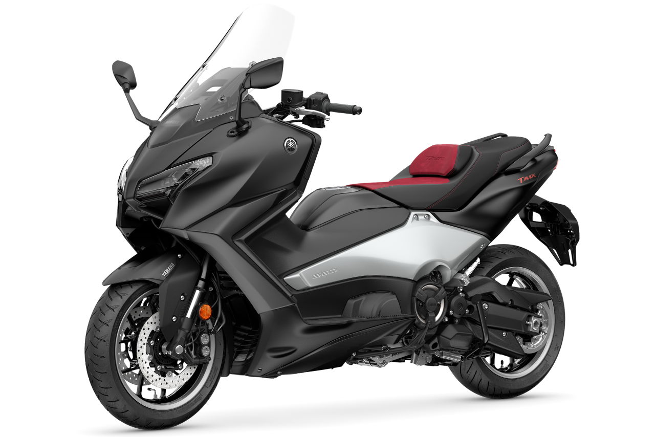 ｜ヤマハ “TMAX” 25周年記念モデル「TMAX560 25th Anniversary」爆誕！ テックマックスにもダークなメタリックグレーが登場