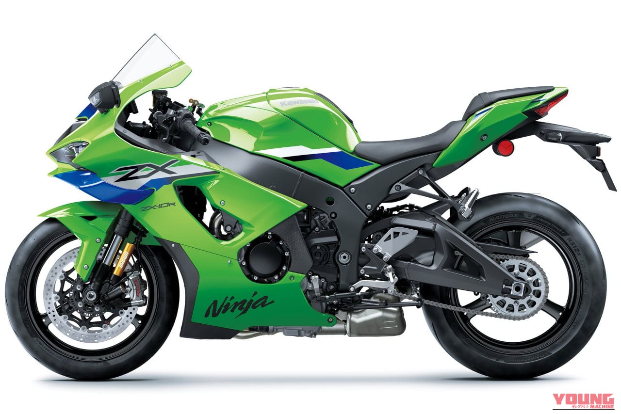 ｜カワサキ新型「ニンジャZX-10R／RR」登場！ ダウンフォース25％向上の大型ウイングレットやTFTメーターを新採用【海外】