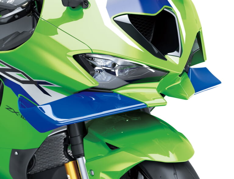 カワサキ｜ニンジャZX-10R｜北米仕様｜カワサキ新型「ニンジャZX-10R／RR」登場！ ダウンフォース25％向上の大型ウイングレットやTFTメーターを新採用【海外】