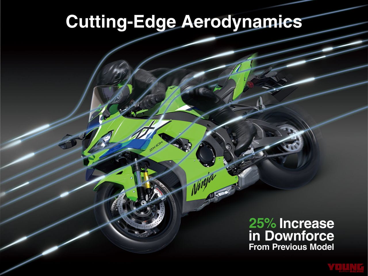 カワサキ｜ニンジャZX-10R｜カワサキ新型「ニンジャZX-10R／RR」登場！ ダウンフォース25％向上の大型ウイングレットやTFTメーターを新採用【海外】