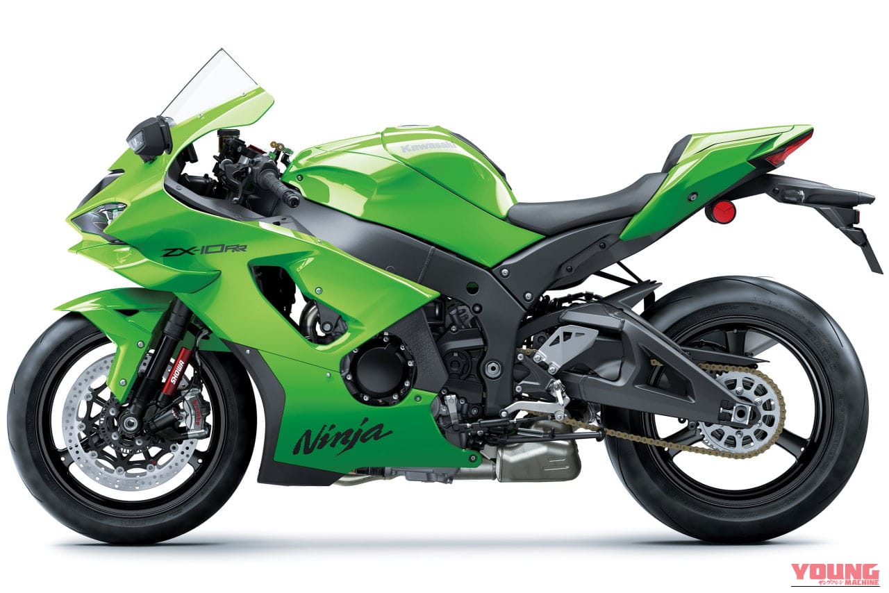 |カワサキ新型「ニンジャZX-10R/RR」登場! ダウンフォース25%向上の大型ウイングレットやTFTメーターを新採用【海外】