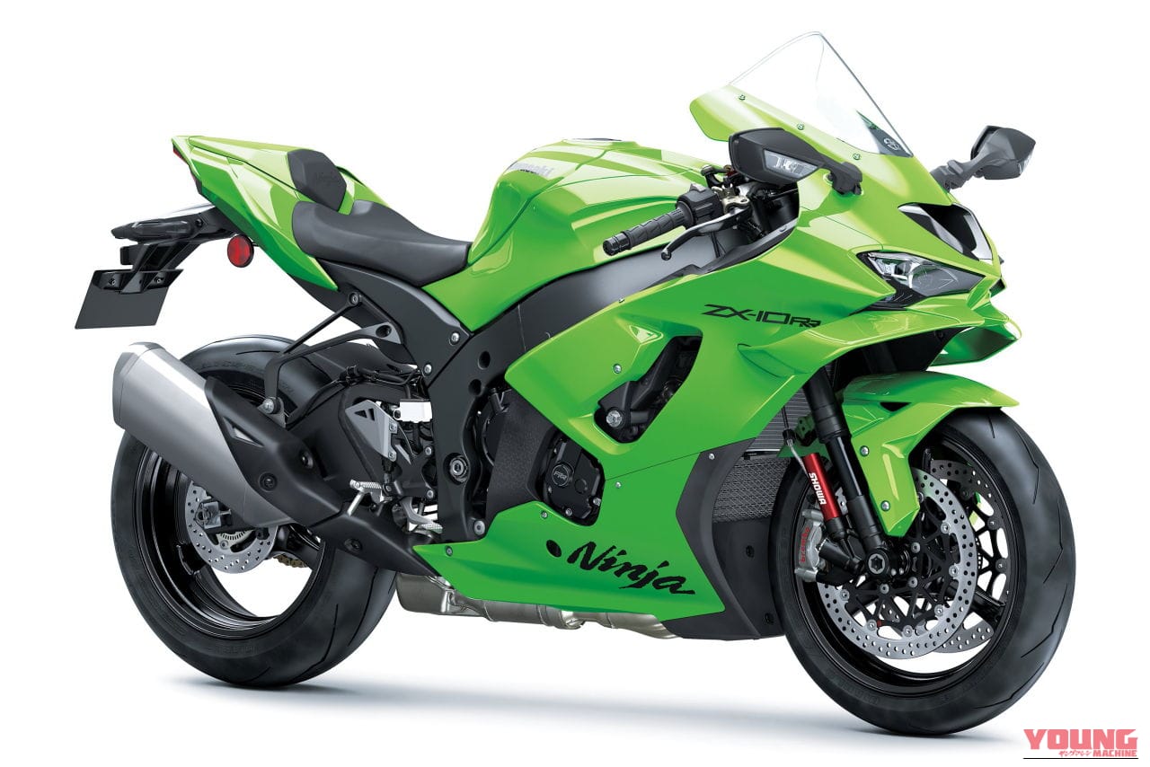 カワサキ|ニンジャZX-10RR|北米仕様|カワサキ新型「ニンジャZX-10R/RR」登場! ダウンフォース25%向上の大型ウイングレットやTFTメーターを新採用【海外】
