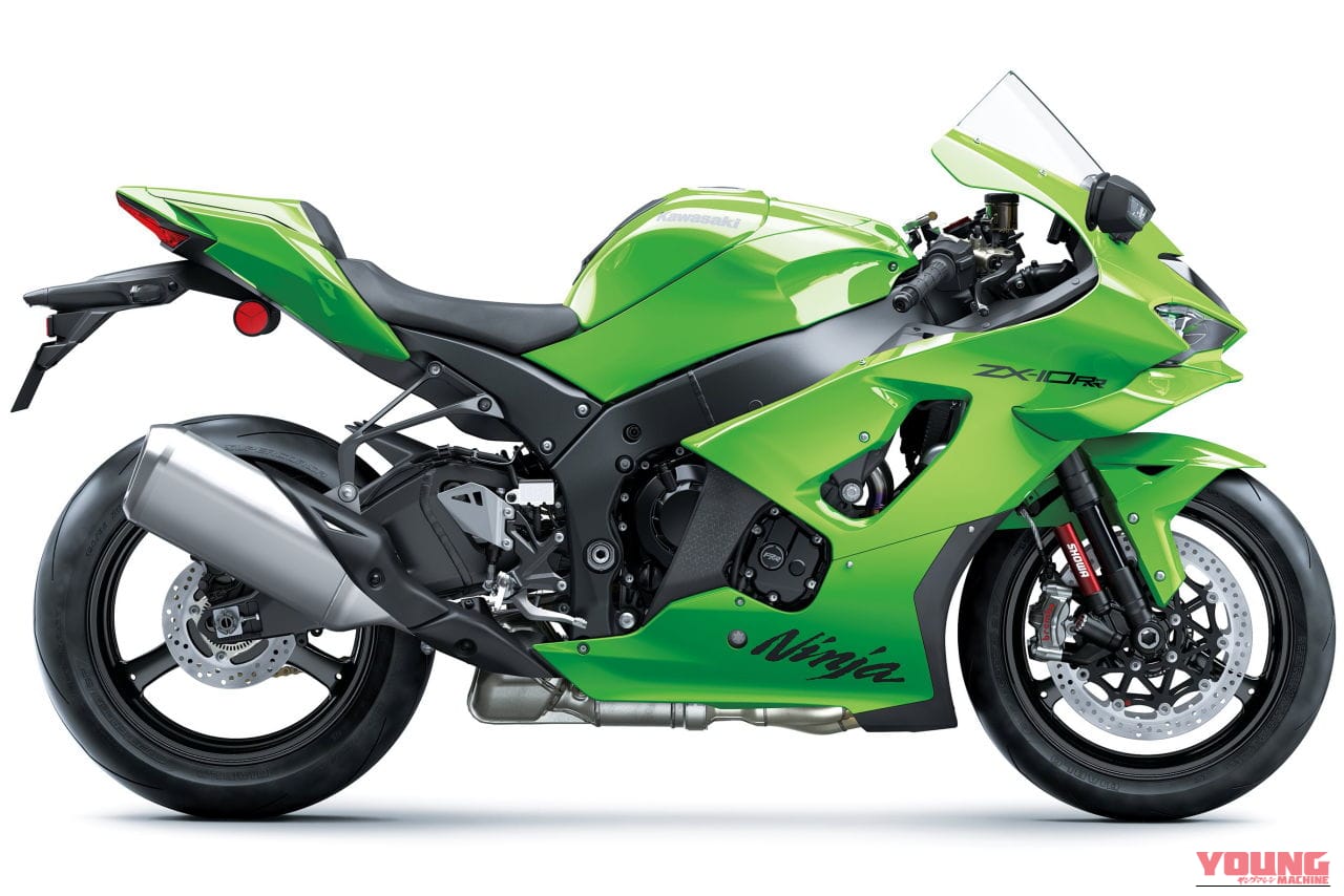 ｜カワサキ新型「ニンジャZX-10R／RR」登場！ ダウンフォース25％向上の大型ウイングレットやTFTメーターを新採用【海外】