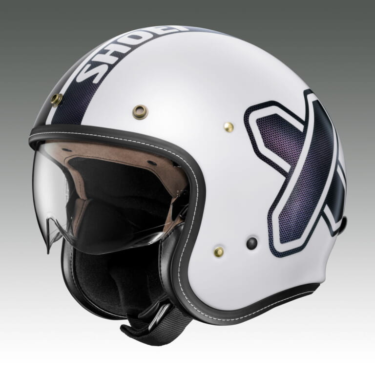 SHOEI J･O+ CROSS LOGO 2｜【新製品】SHOEIクロスロゴの第2弾！ ネオクラシック2機種に「CROSS LOGO 2」が登場