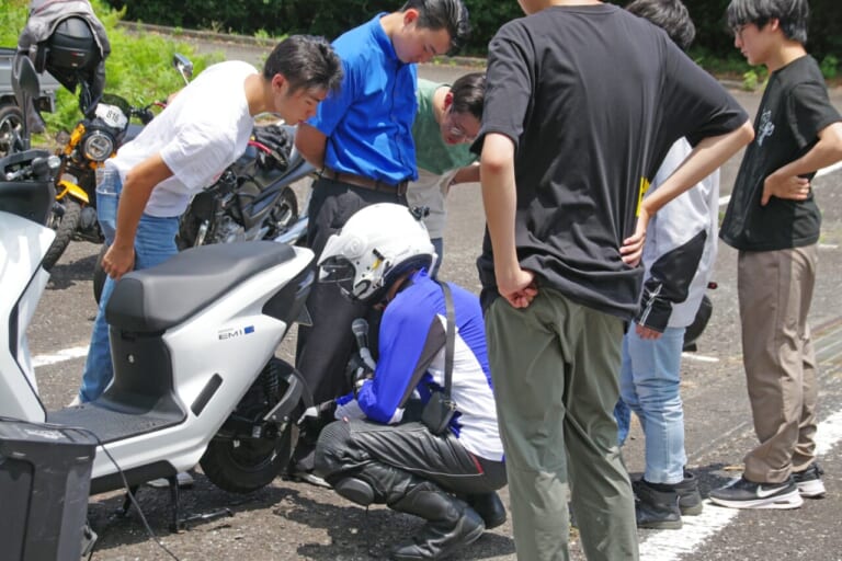 高校生のバイク通学問題｜伊豆半島の学校／保護者の声に応えた原付バイク安全運転講習会