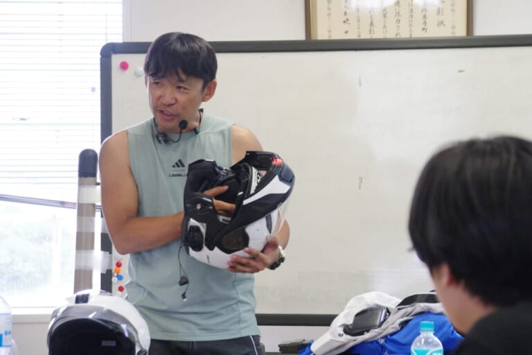 高校生のバイク通学問題｜伊豆半島の学校／保護者の声に応えた原付バイク安全運転講習会