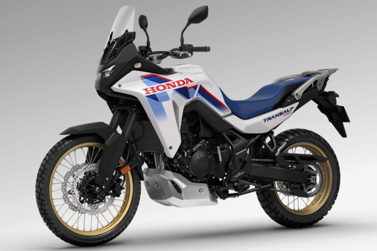 ホンダ|XL750トランザルプ|欧州仕様|2026年モデル|Eクラッチ普及計画発動! ホンダがEクラッチ新搭載の5車を発表、日本では400ccクラスに展開か