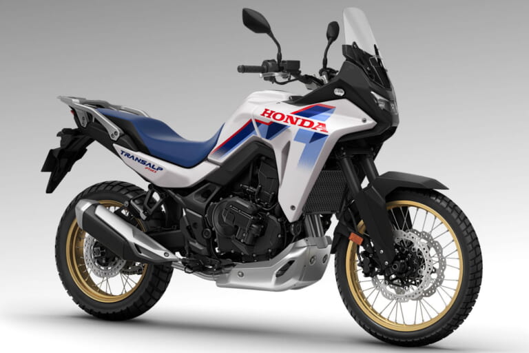 ホンダ|XL750トランザルプ|欧州仕様|2026年モデル|Eクラッチ普及計画発動! ホンダがEクラッチ新搭載の5車を発表、日本では400ccクラスに展開か
