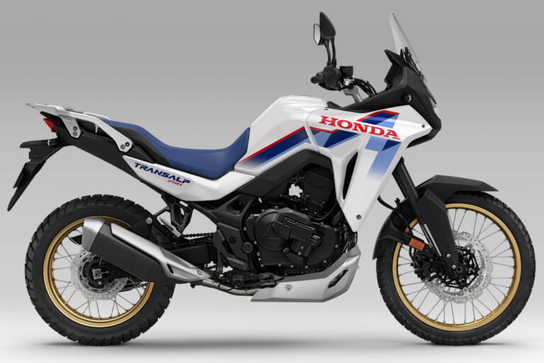 ホンダ|XL750トランザルプ|欧州仕様|2026年モデル|Eクラッチ普及計画発動! ホンダがEクラッチ新搭載の5車を発表、日本では400ccクラスに展開か