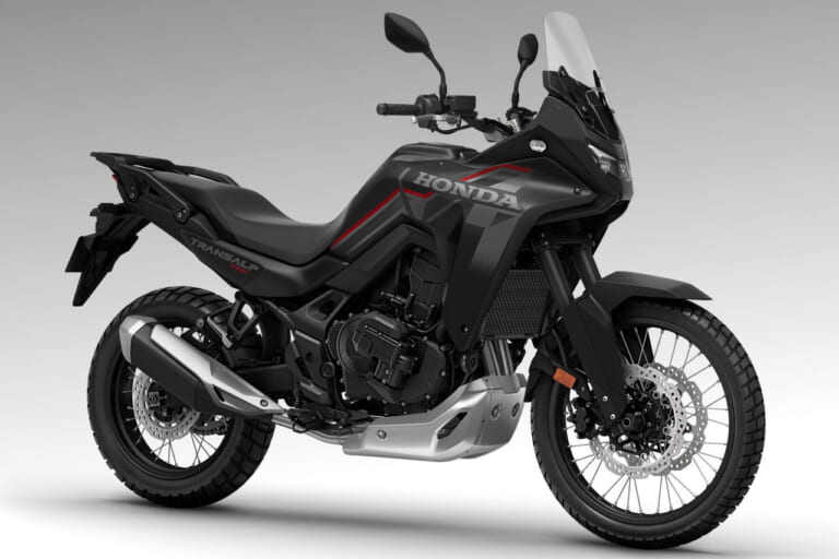 ホンダ|XL750トランザルプ|欧州仕様|2026年モデル|Eクラッチ普及計画発動! ホンダがEクラッチ新搭載の5車を発表、日本では400ccクラスに展開か