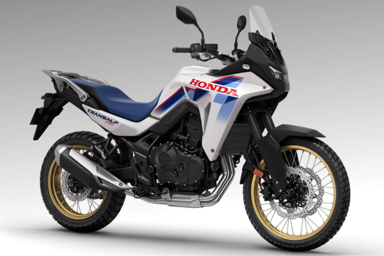 ホンダ｜XL750トランザルプ｜欧州仕様｜2026年モデル｜Eクラッチ普及計画発動！ ホンダがEクラッチ新搭載の5車を発表、日本では400ccクラスに展開か