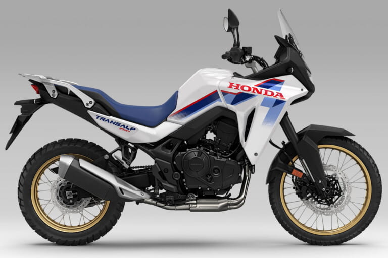 ホンダ|XL750トランザルプ|欧州仕様|2026年モデル|Eクラッチ普及計画発動! ホンダがEクラッチ新搭載の5車を発表、日本では400ccクラスに展開か
