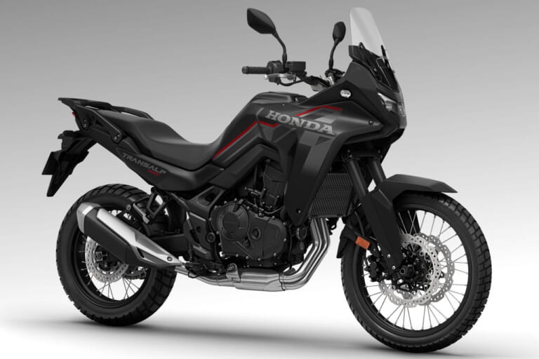 ホンダ|XL750トランザルプ|欧州仕様|2026年モデル|Eクラッチ普及計画発動! ホンダがEクラッチ新搭載の5車を発表、日本では400ccクラスに展開か
