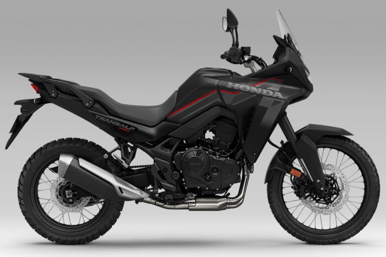 ホンダ|XL750トランザルプ|欧州仕様|2026年モデル|Eクラッチ普及計画発動! ホンダがEクラッチ新搭載の5車を発表、日本では400ccクラスに展開か