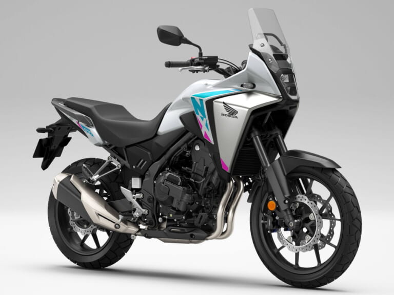 ホンダ|NX500|欧州仕様|2026年モデル|Eクラッチ普及計画発動! ホンダがEクラッチ新搭載の5車を発表、日本では400ccクラスに展開か